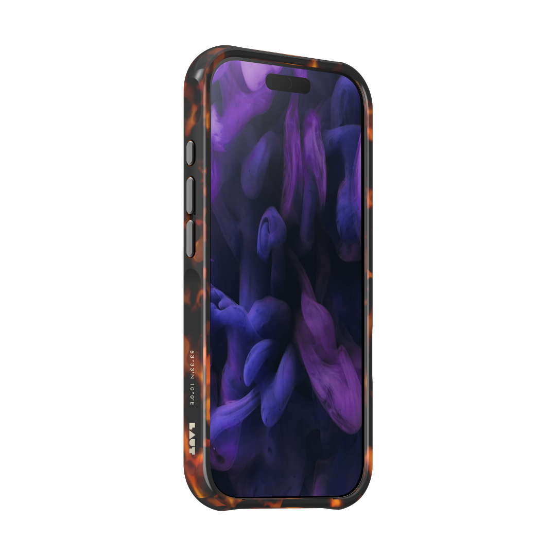 LAUT Huex Wave MagSafe Case for iPhone 17 Pro - Caramel Gold