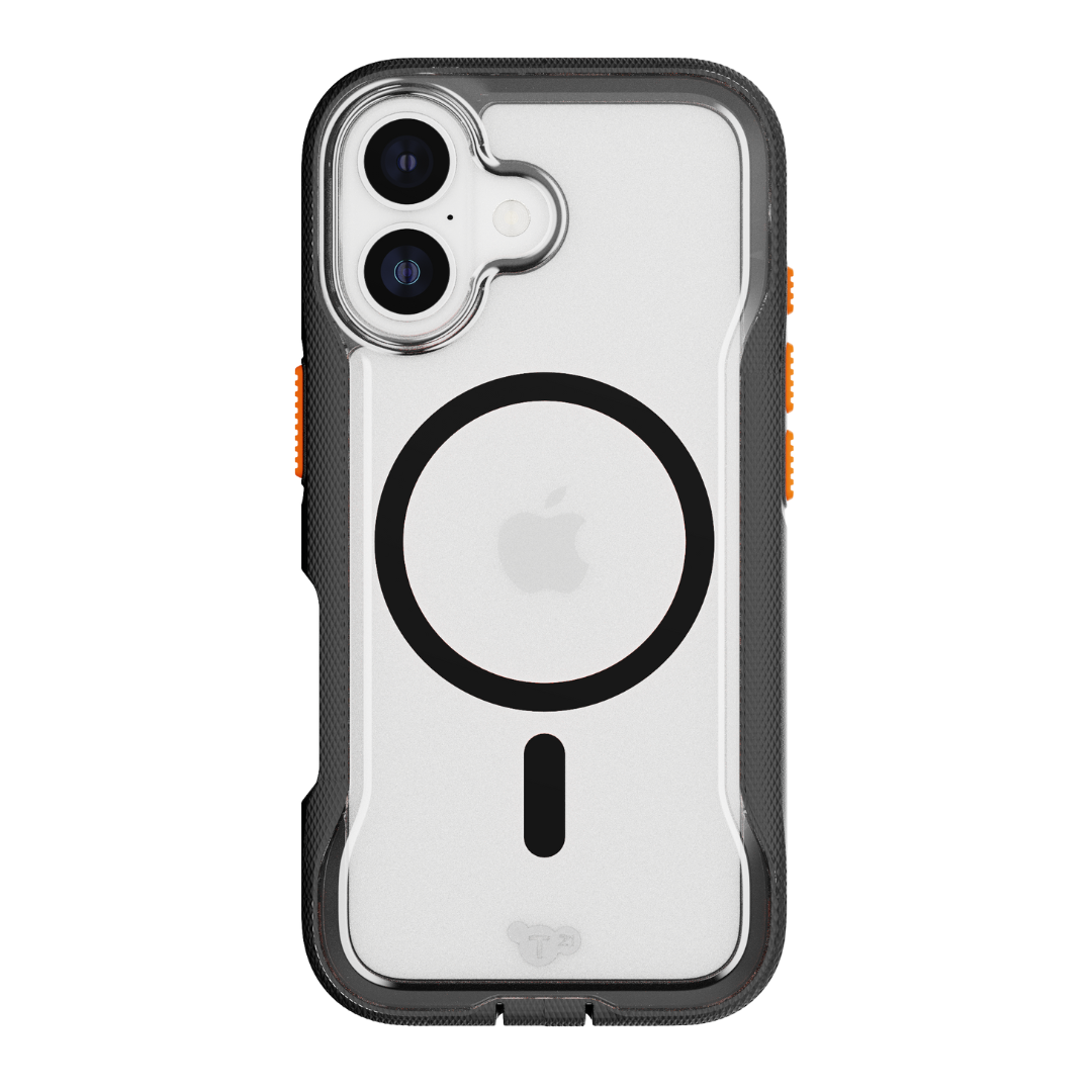 TECH21 EvoPro MagSafe Case for iPhone 17 - Clear/Black