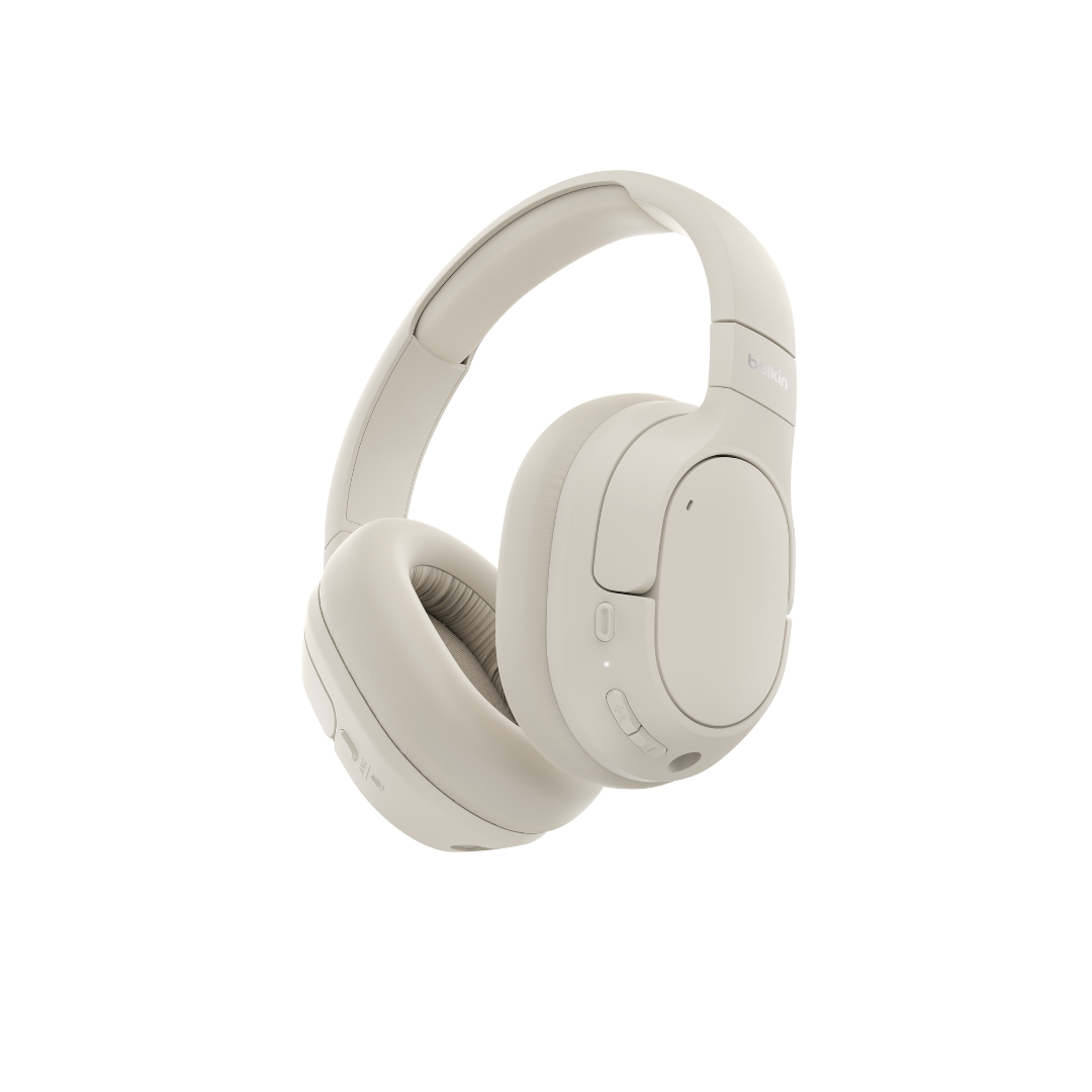 BELKIN Soundform Isolate Noise Cancelling Headphones - Sand
