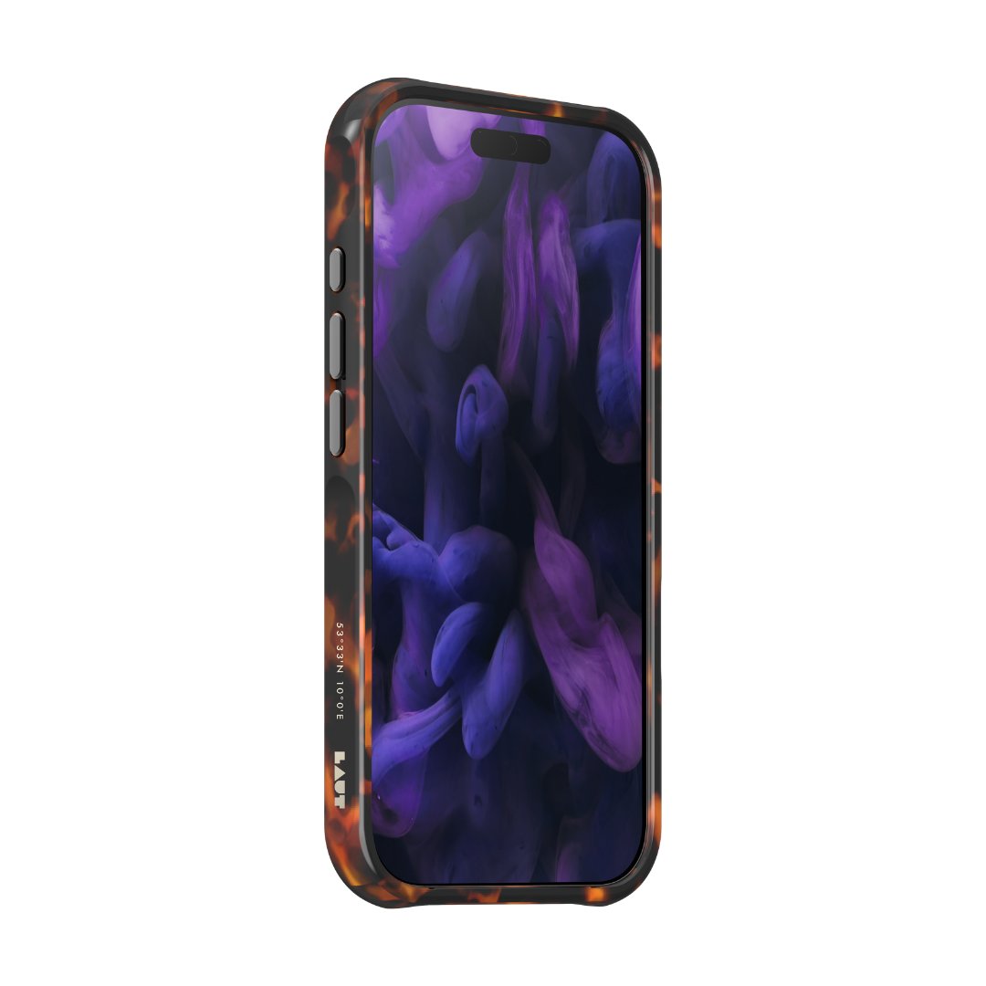 LAUT Huex Wave MagSafe Case for iPhone 17 Pro Max - Caramel Gold