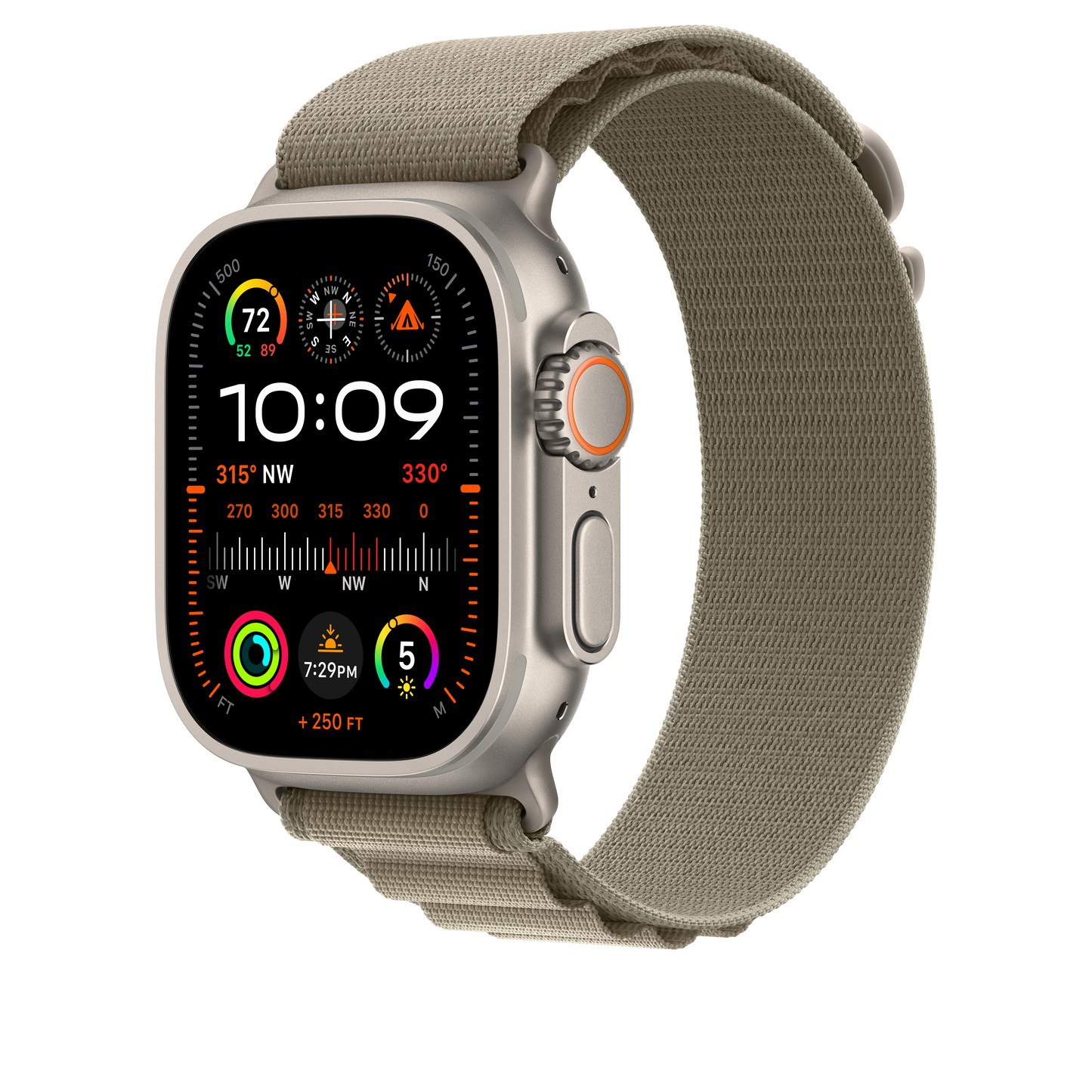 49mm Olive Alpine Loop - Large