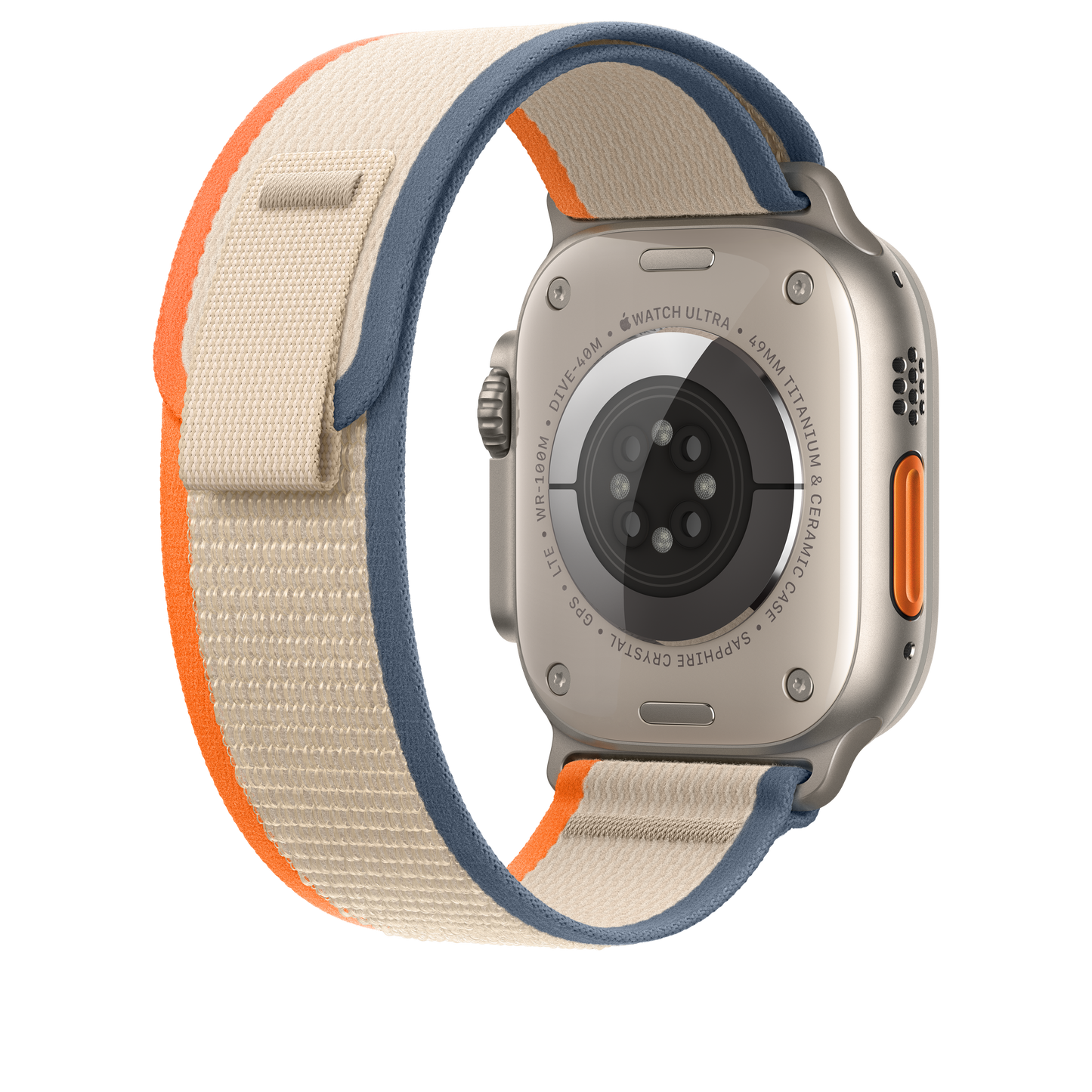 49mm Orange/Beige Trail Loop - S/M – Power Mac Center 49mm Orange/Beige Trail Loop - S/M – Power Mac Center