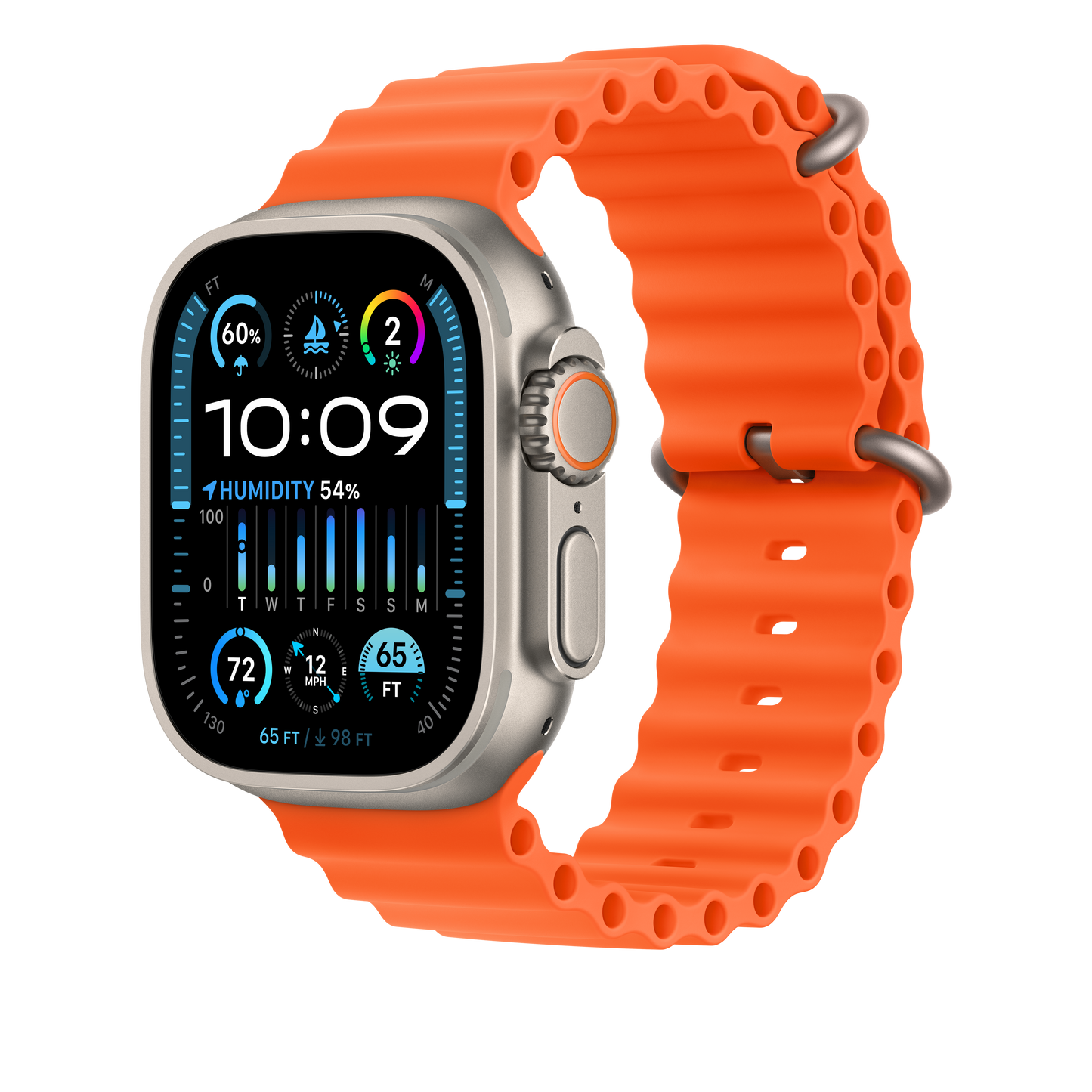 49mm Orange Ocean Band Extension