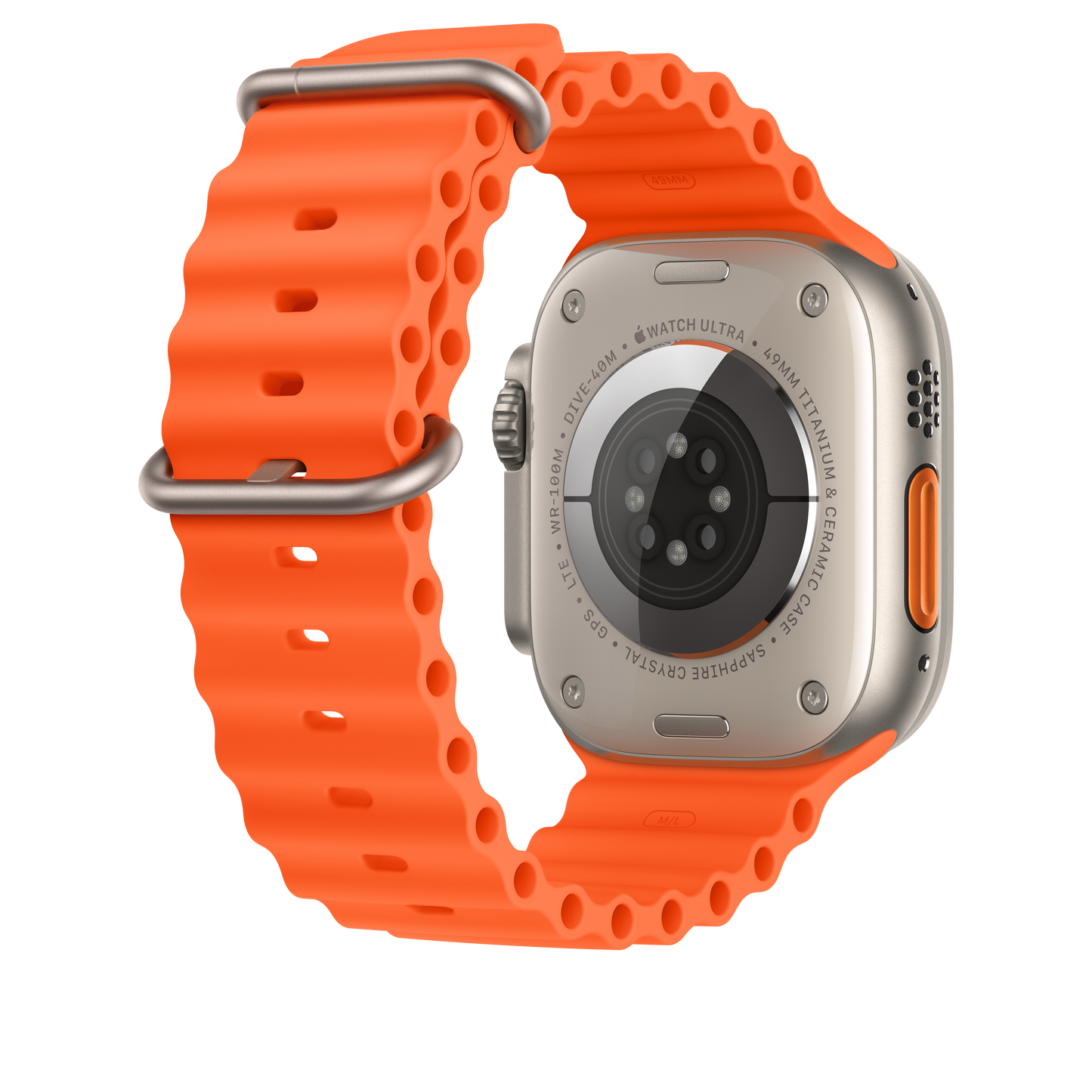 49mm Orange Ocean Band Extension