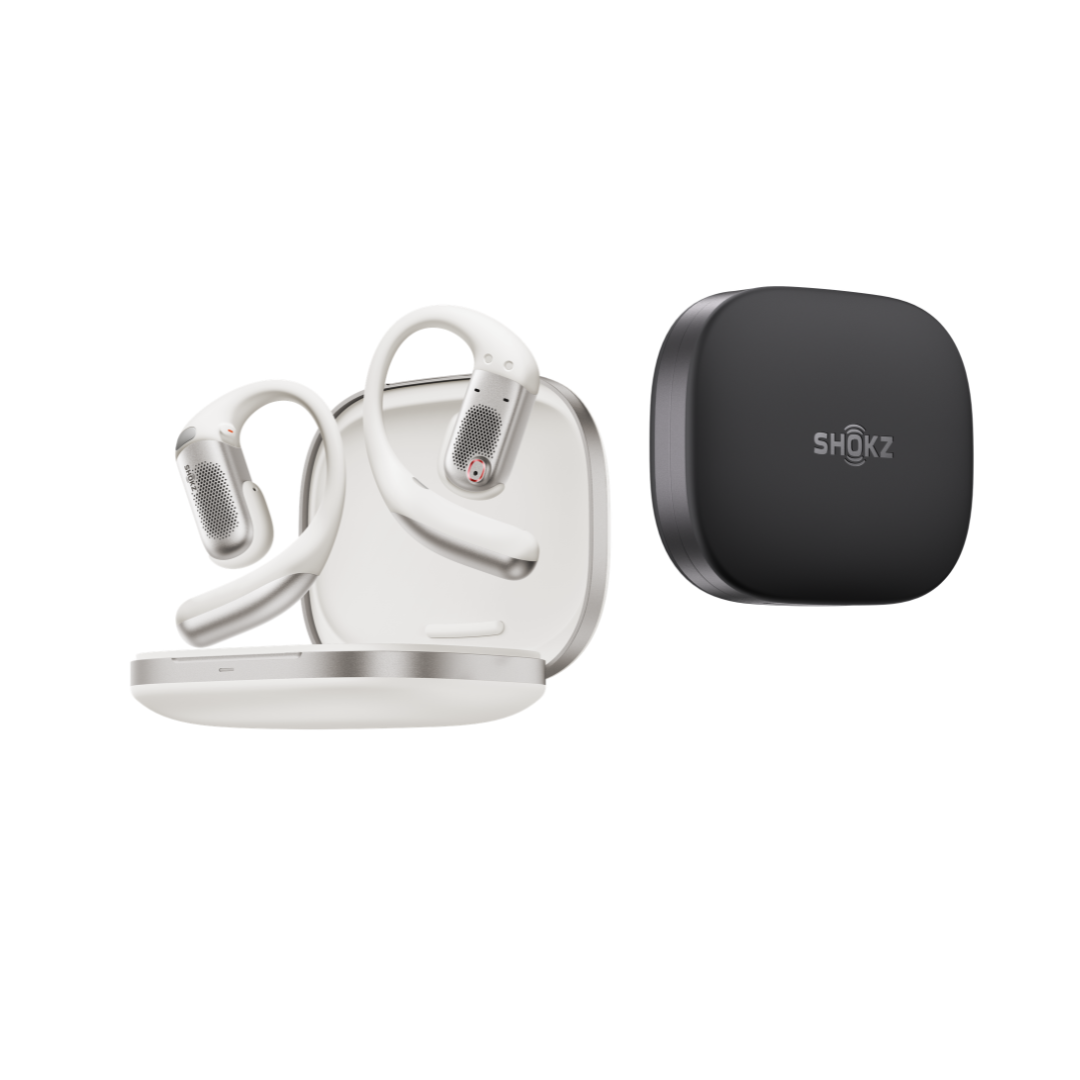 SHOKZ OpenFit Pro Open-Ear True Wireless Earbuds - White