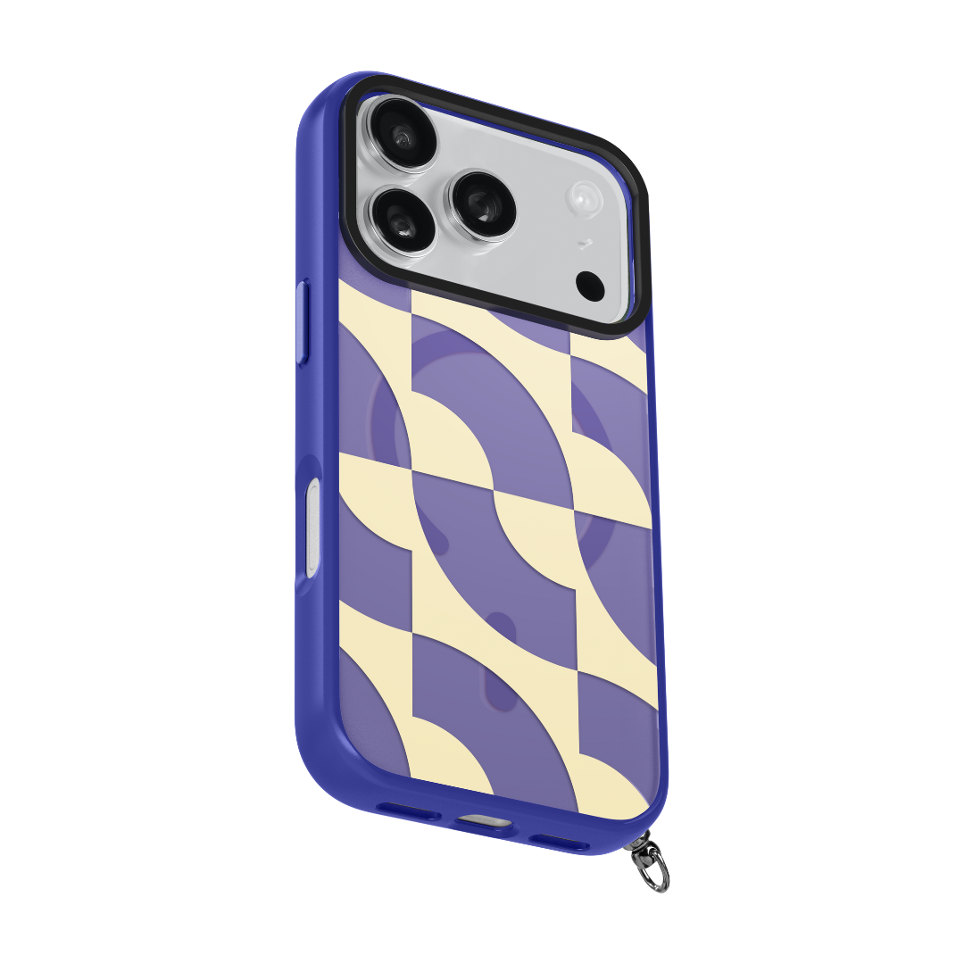 LAUT Keyko Pop MagSafe Case for iPhone 17 Pro - Indigo Tide
