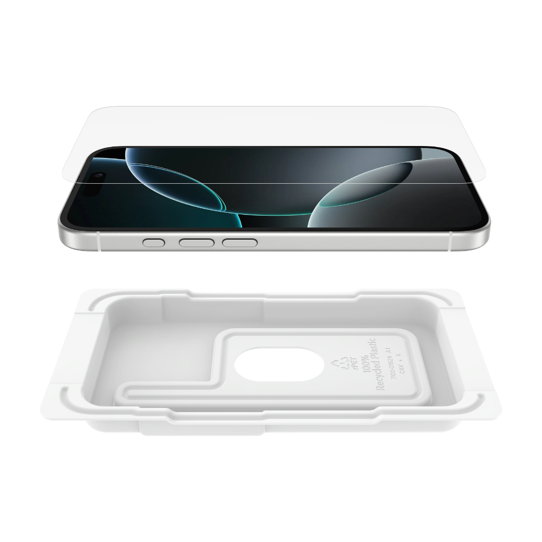 BELKIN Aluminosilicate Recycled Glass for iPhone 17 Pro Max - Clear