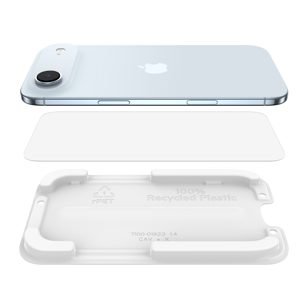 BELKIN Aluminosilicate Recycled Glass for iPhone Air - Clear
