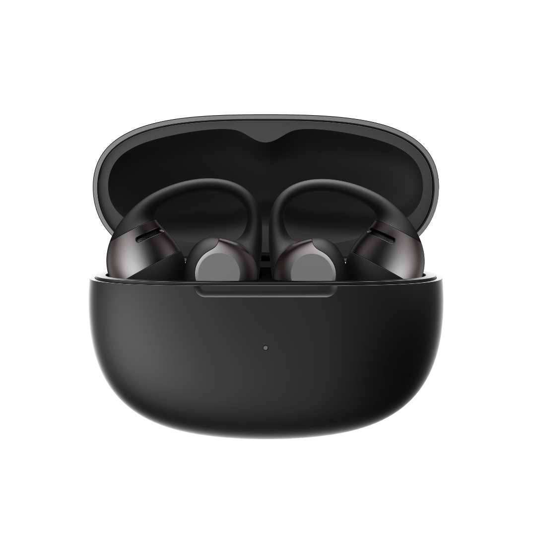 SHOKZ OpenDots 2 Open-Ear True Wireless Earbuds - Black