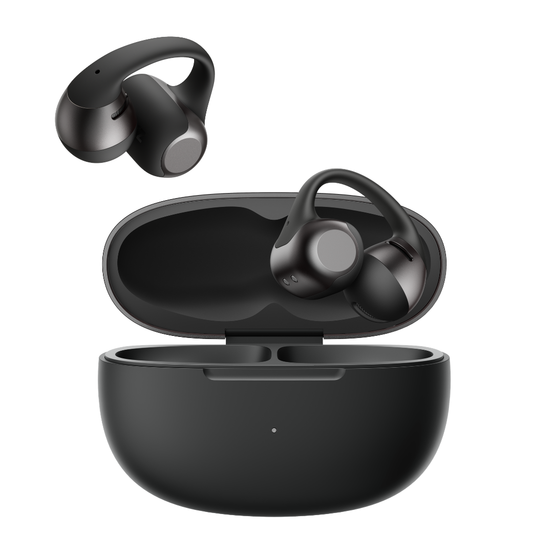 SHOKZ OpenDots 2 Open-Ear True Wireless Earbuds - Black