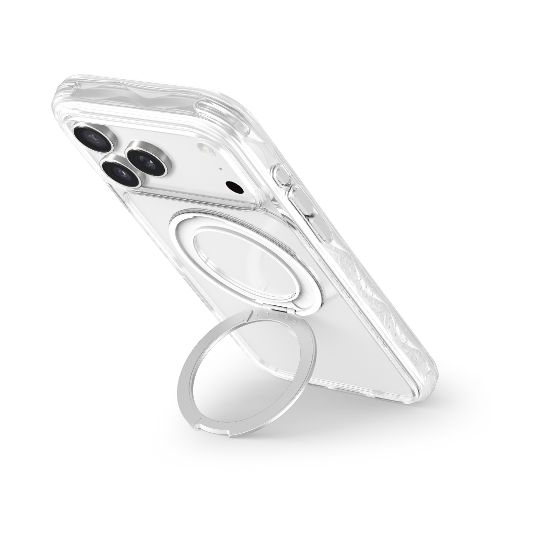 LAUT Carbon Matter MagSafe Case for iPhone 17 Pro - Crystal