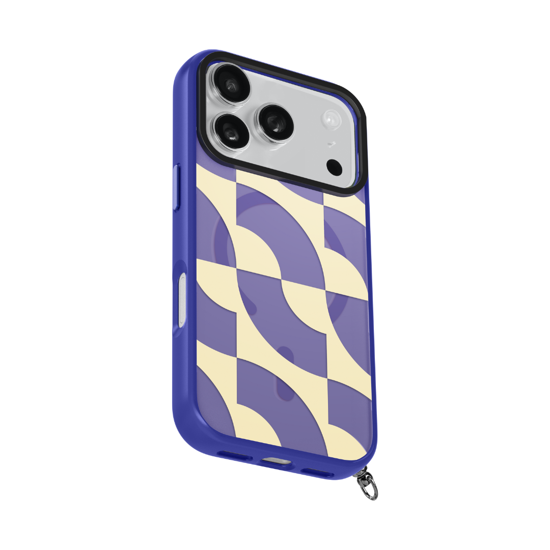 LAUT Keyko Pop MagSafe Case for iPhone 17 Pro Max - Indigo Tide