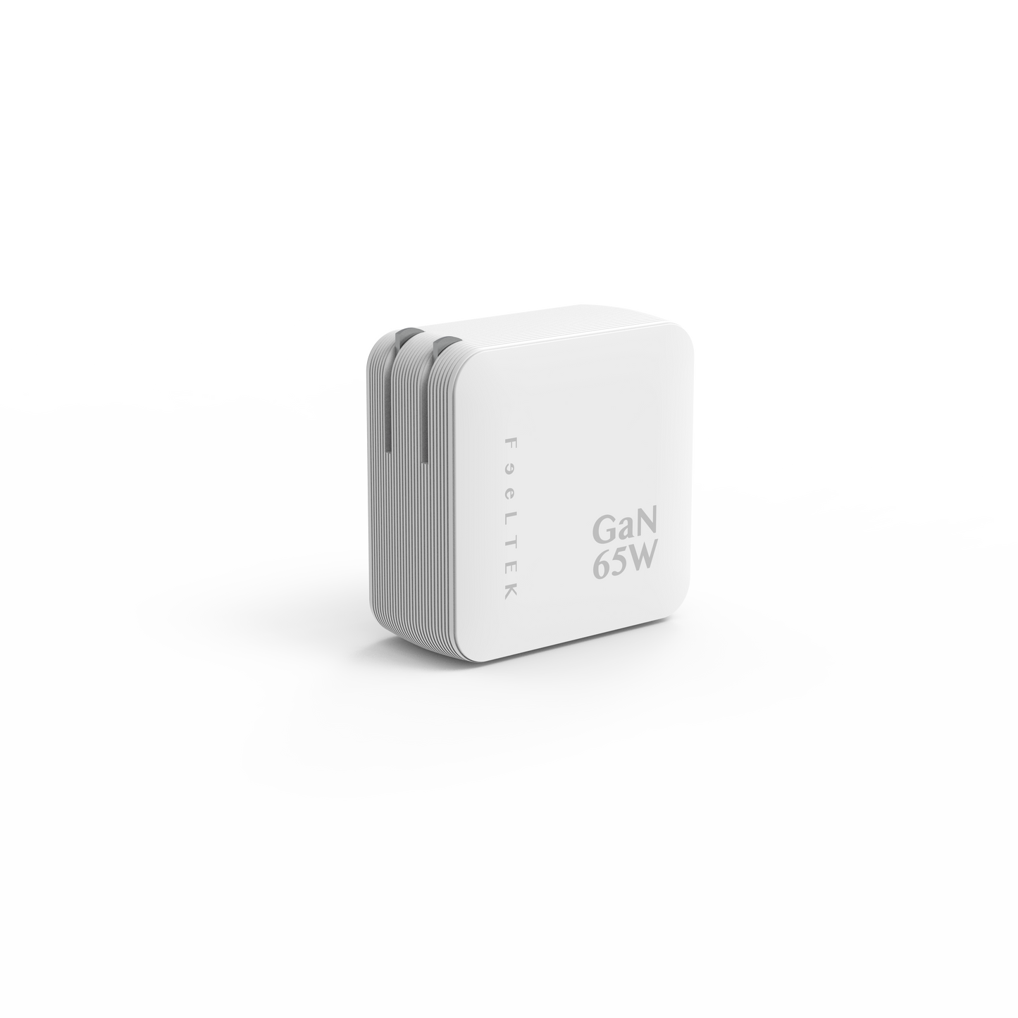 FEELTEK Retractable Wall Charger 65W GaN W/ C Cable
