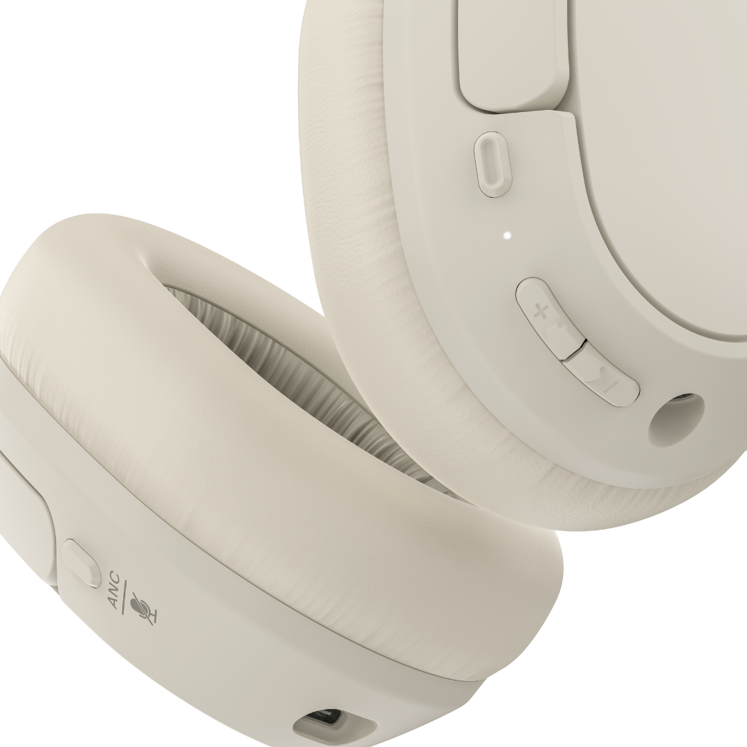 BELKIN Soundform Isolate Noise Cancelling Headphones - Sand
