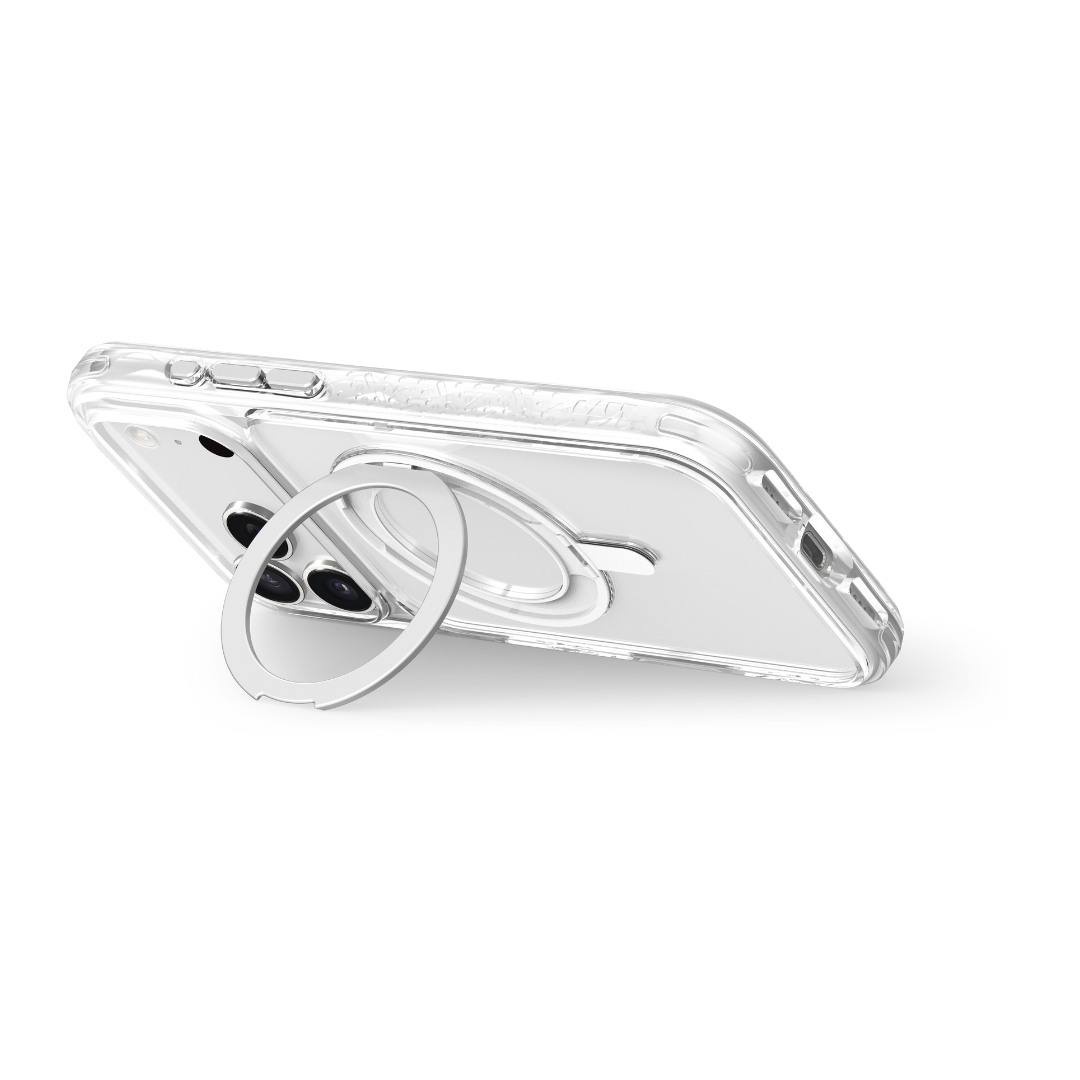 LAUT Carbon Matter MagSafe Case for iPhone 17 Pro - Crystal