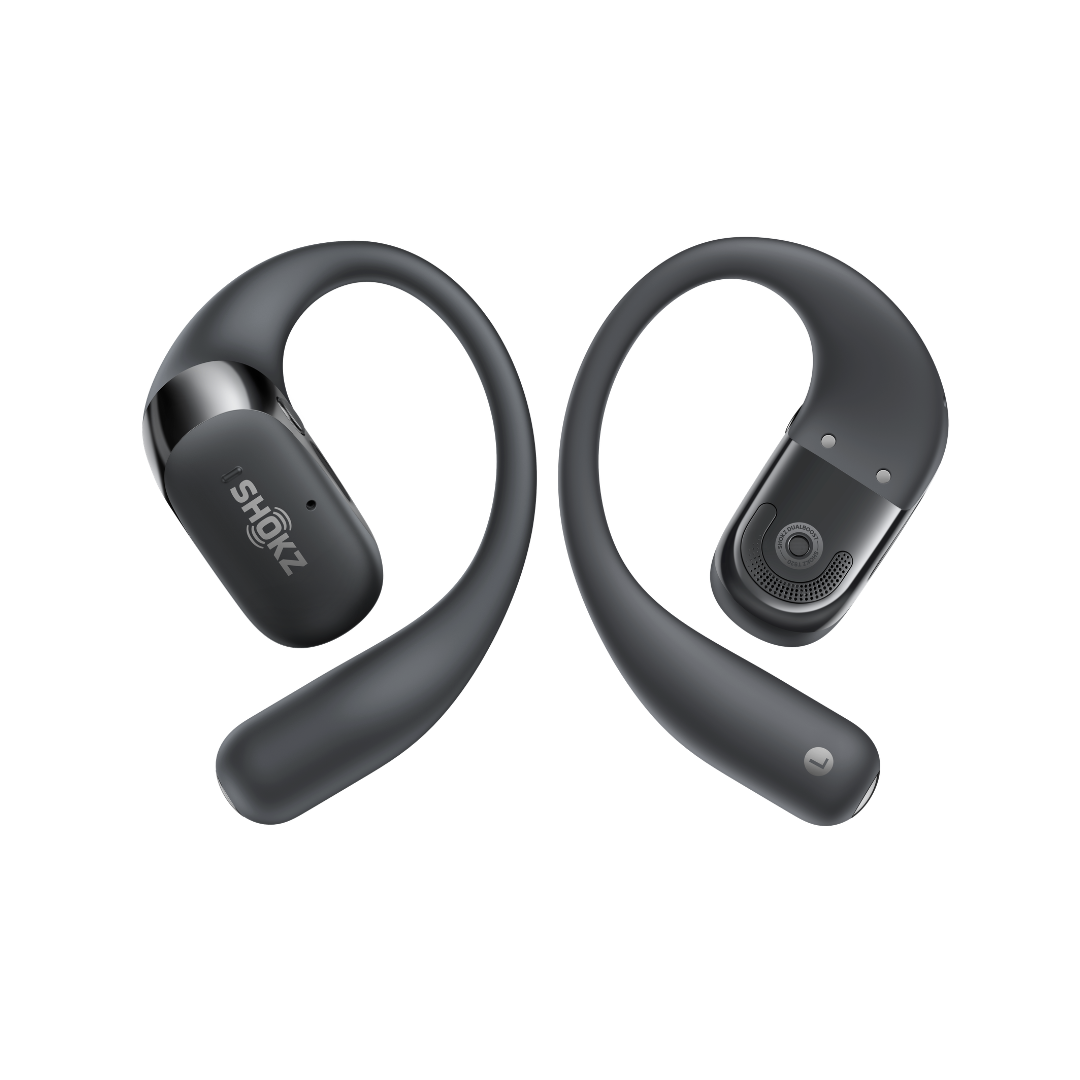 SHOKZ OpenFit 2+ Open-Ear True Wireless Earbuds - Black