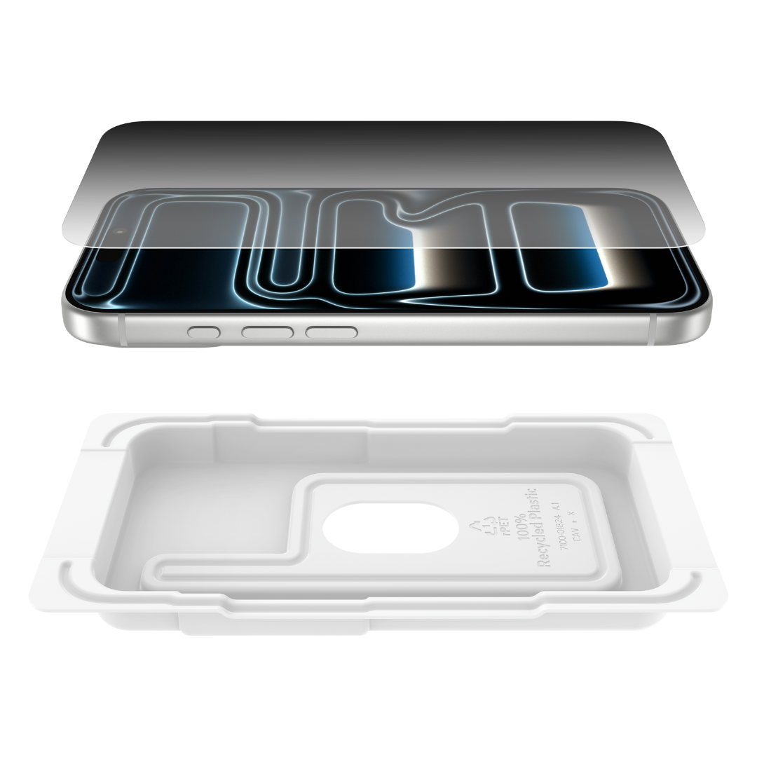 BELKIN Aluminosilicate Recycled Glass for iPhone 17 Pro - Privacy