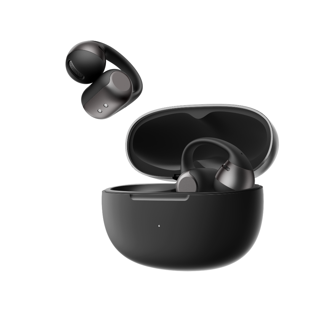 SHOKZ OpenDots 2 Open-Ear True Wireless Earbuds - Black