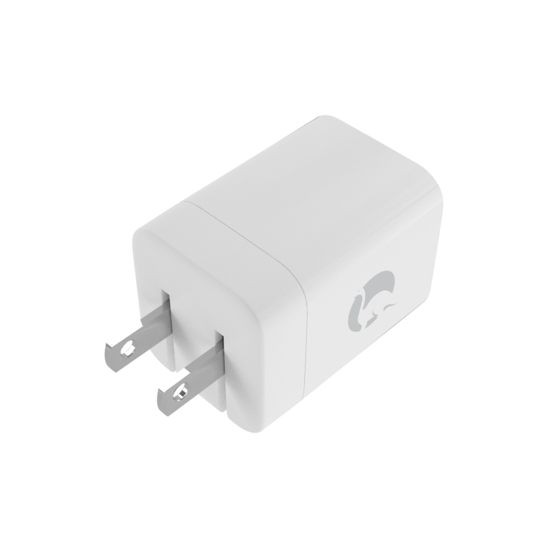 BEFORE ANYTHING ELSE Dual Port 30w Wall Charger - White