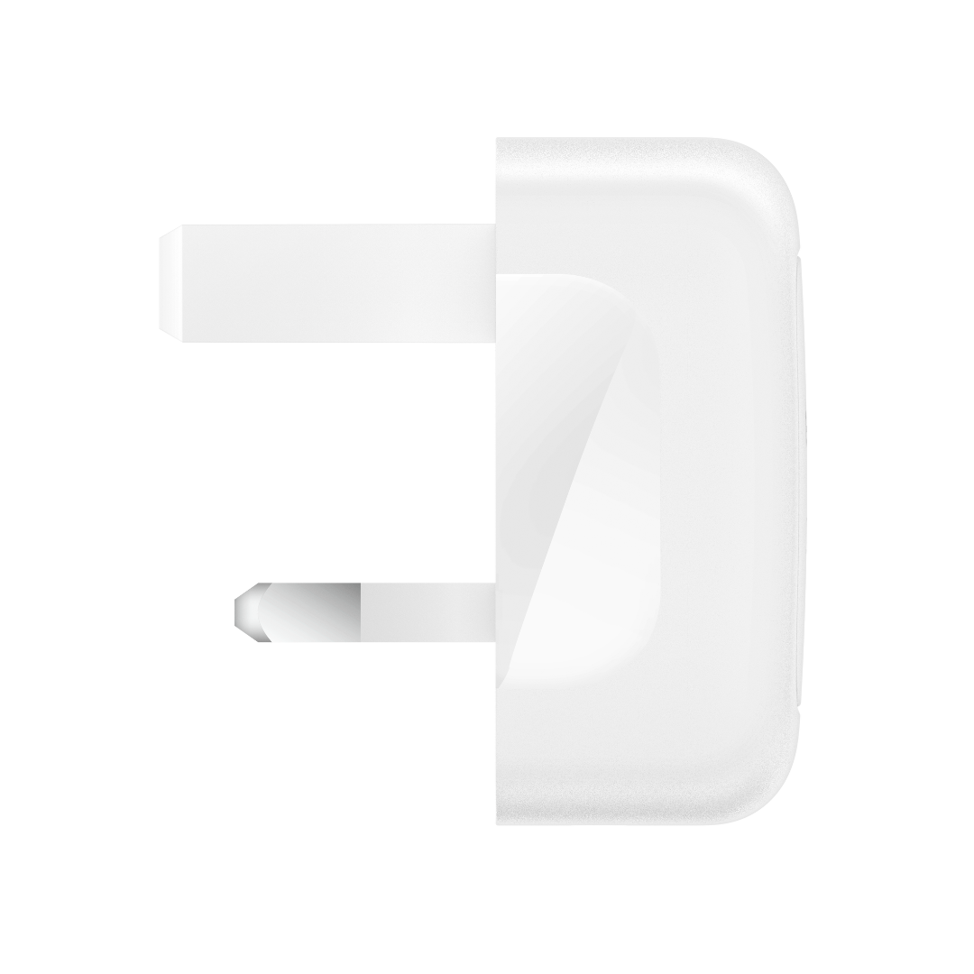 BELKIN BoostCharge USB-C Cubic 20w Wall Charger - White