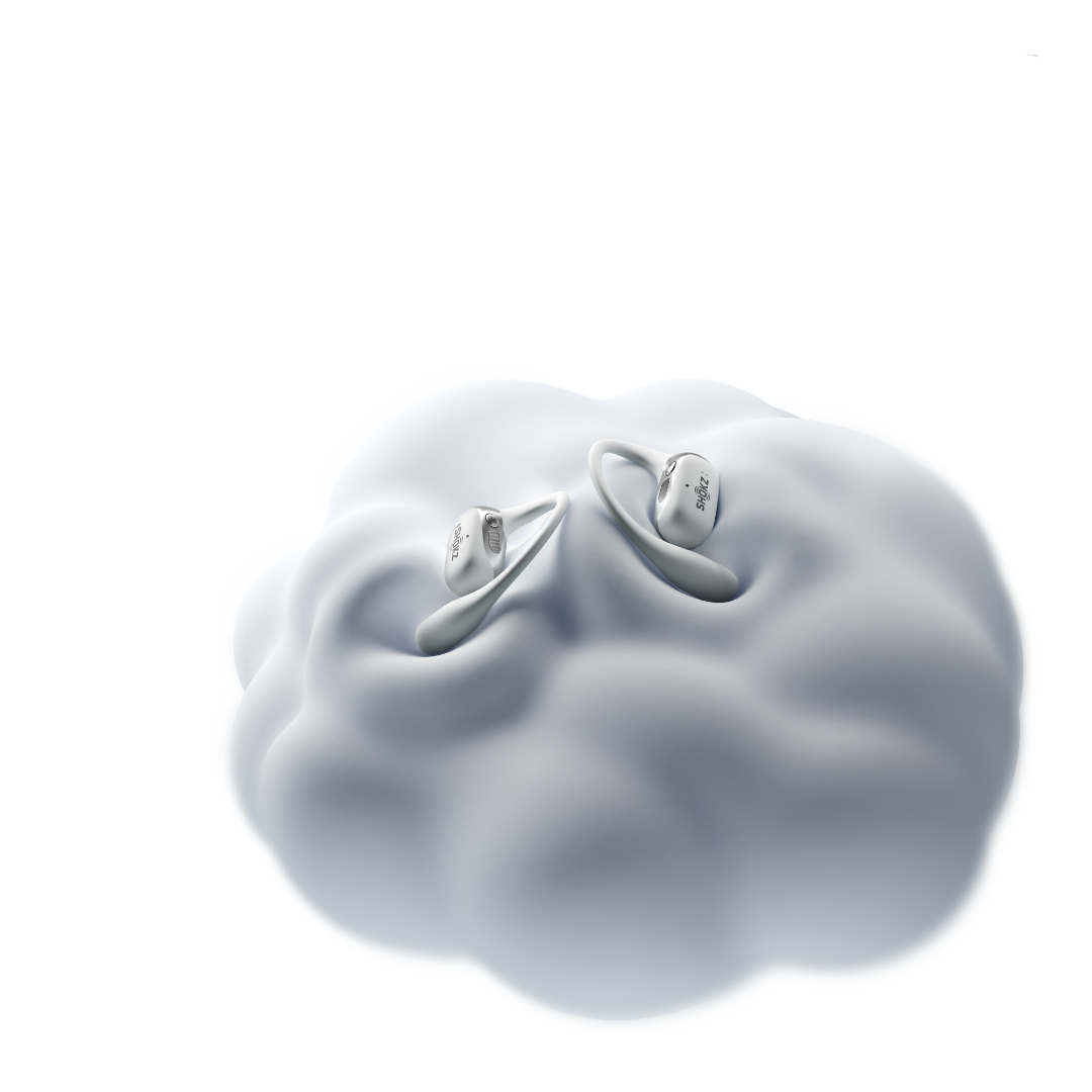 SHOKZ OpenFit 2+ Open-Ear True Wireless Earbuds - Gray