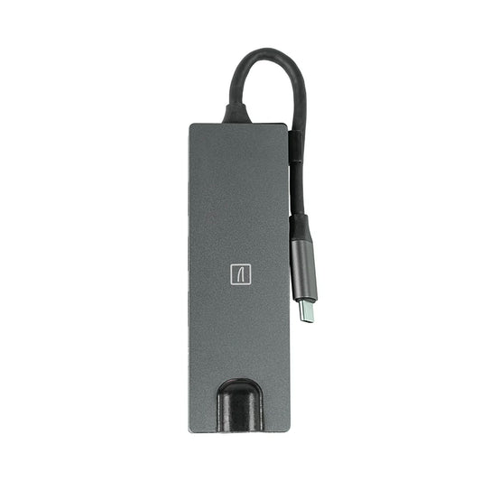 TUCANO USB-C 8-in-1 Hub - Dark Gray