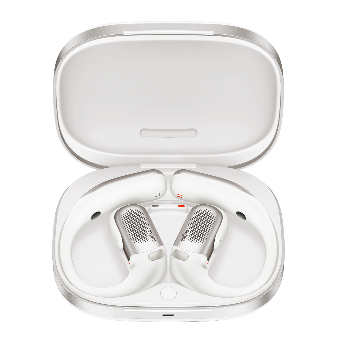 SHOKZ OpenFit Pro Open-Ear True Wireless Earbuds - White