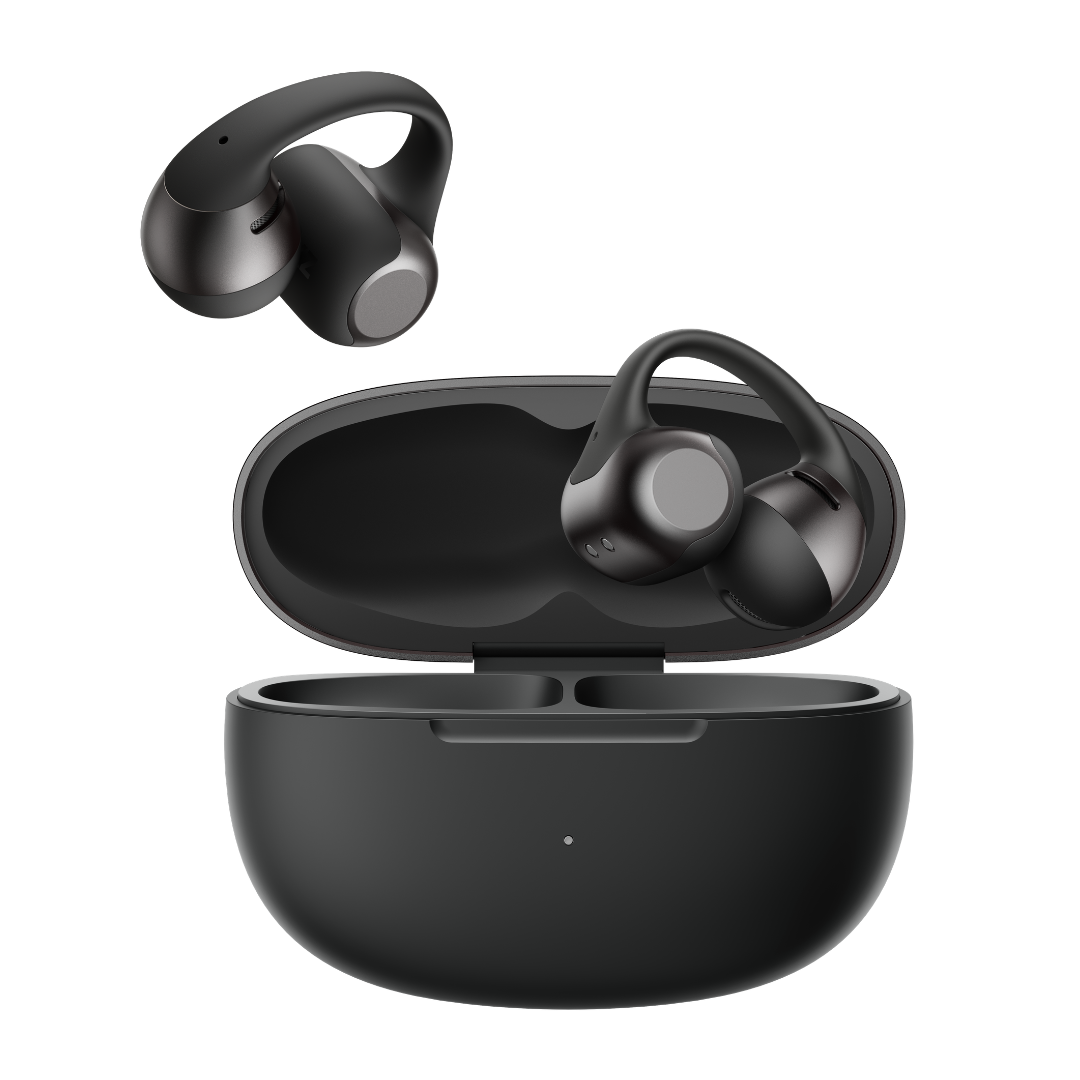 SHOKZ OpenDots 2 Open-Ear True Wireless Earbuds - Black
