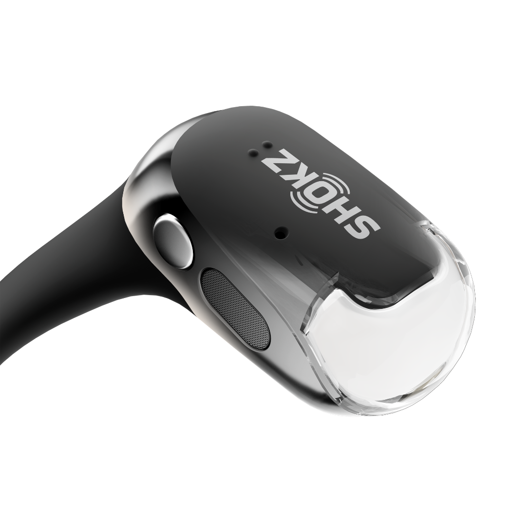 SHOKZ OpenFit 2+ Open-Ear True Wireless Earbuds - Black