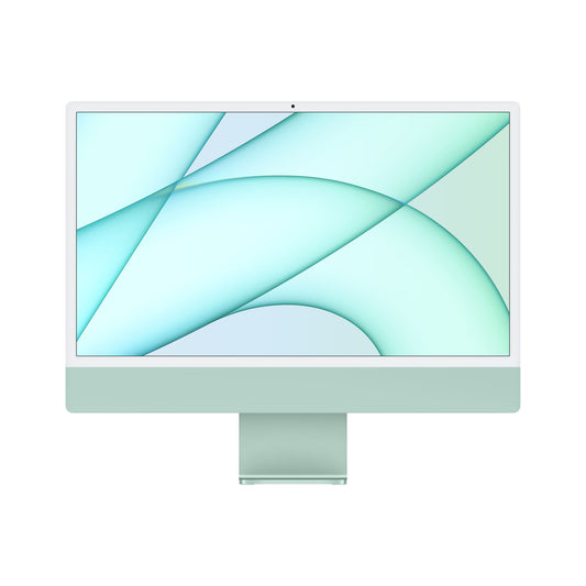 24-inch iMac with Retina 4.5K display: Apple M1 chip with 8-core CPU and 7-core GPU 256GB - Green