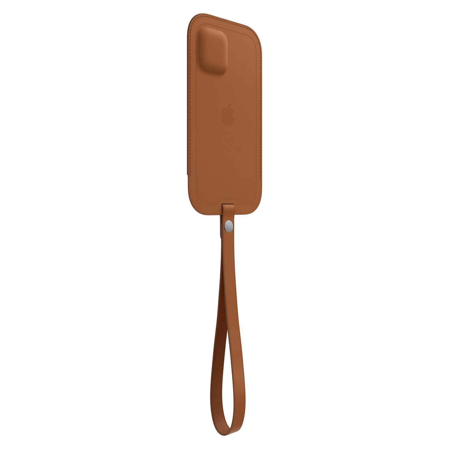 iPhone 12 | 12 Pro Leather Sleeve with MagSafe - Saddle Brown