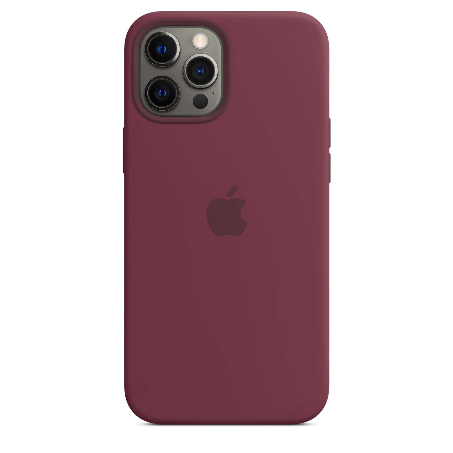 iPhone 12 Pro Max Silicone Case with MagSafe - Plum