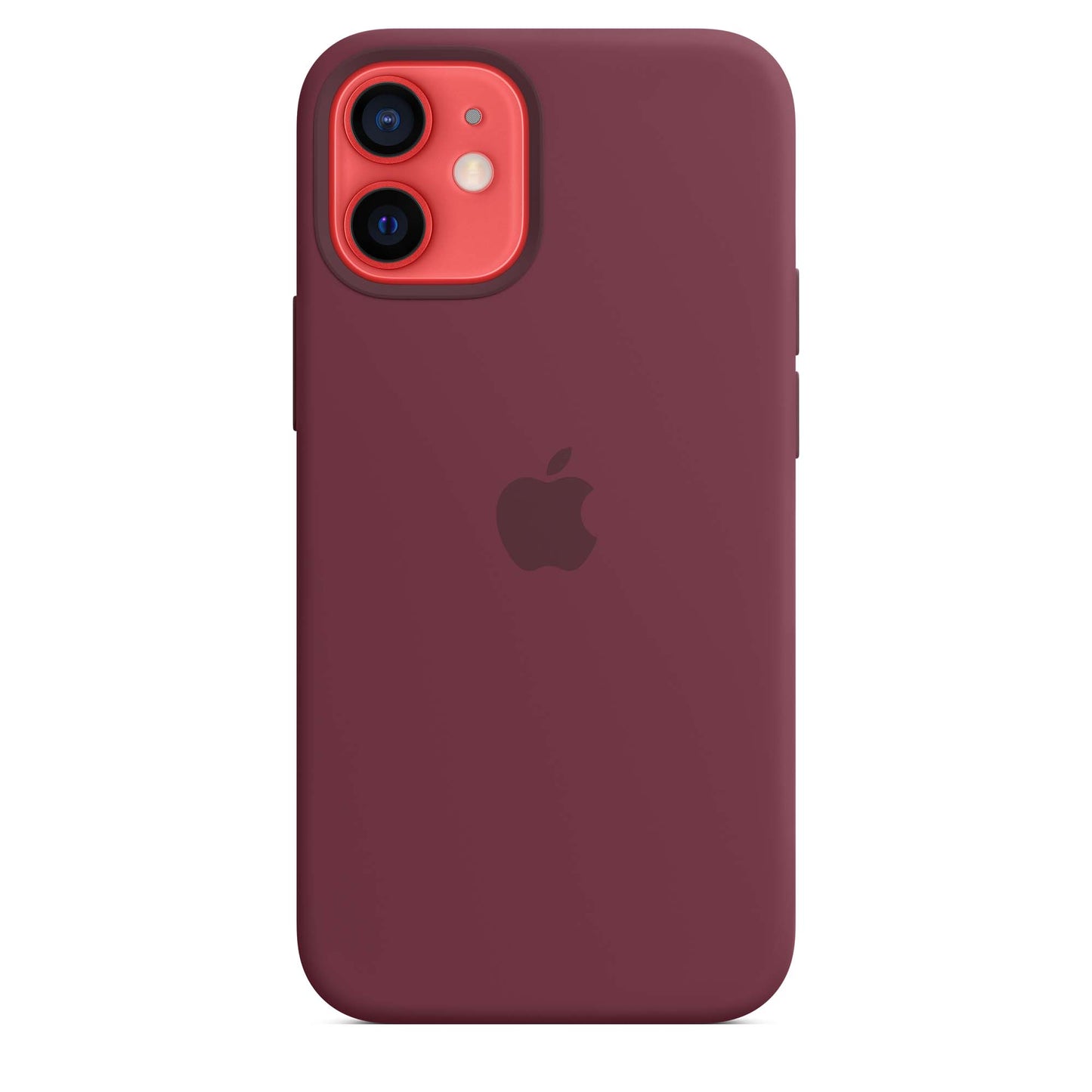 iPhone 12 mini Silicone Case with MagSafe - Plum