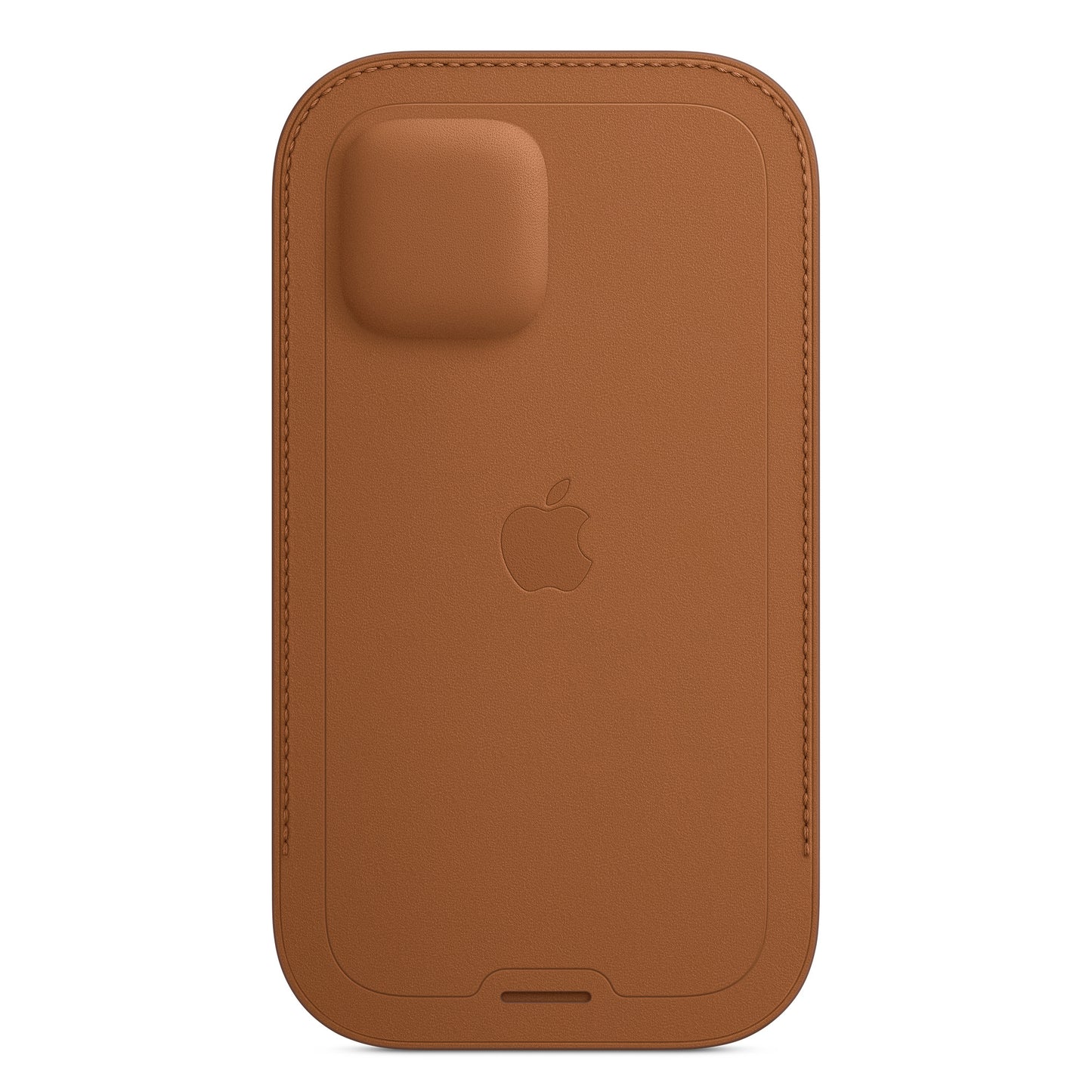 iPhone 12 | 12 Pro Leather Sleeve with MagSafe - Saddle Brown