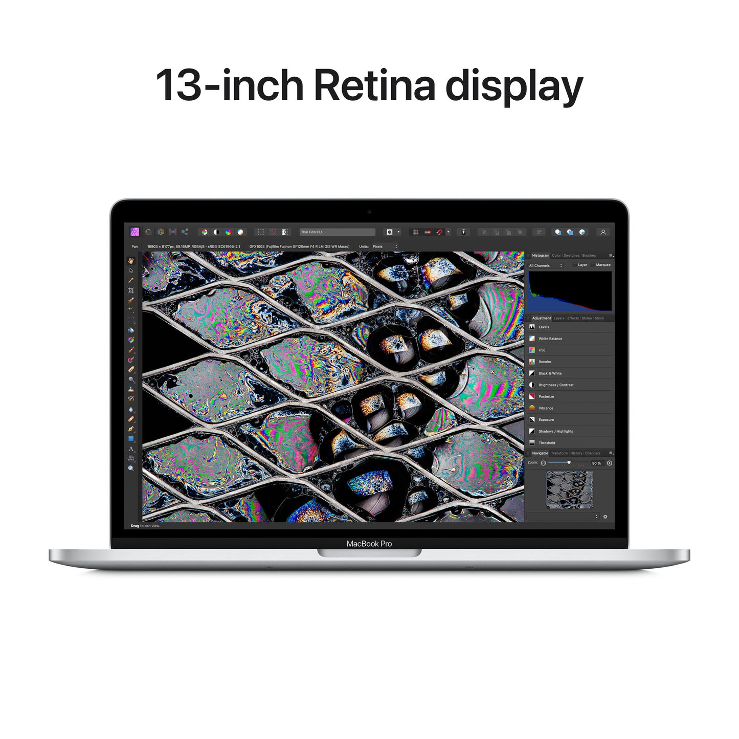13-inch MacBook Pro: Apple M2 chip with 8-core CPU and 10-core GPU 512GB SSD - Silver