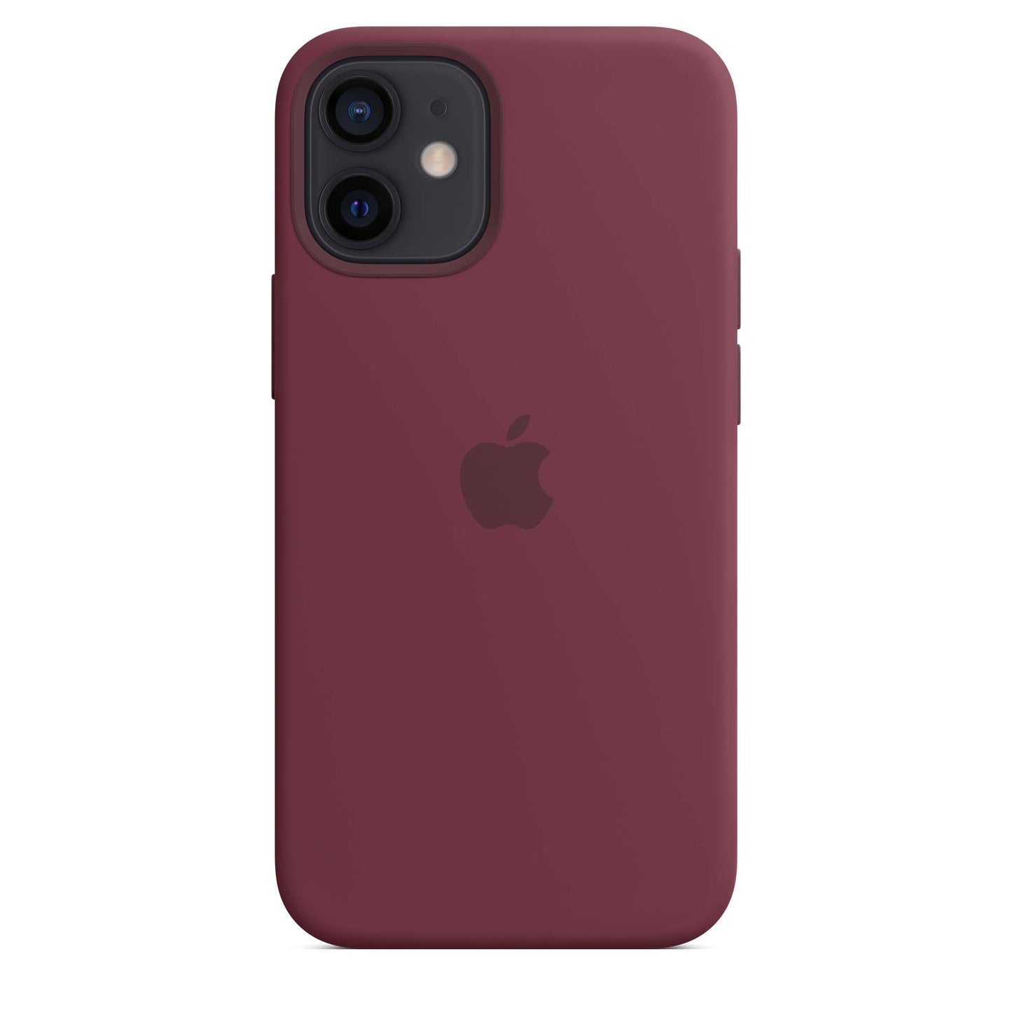 iPhone 12 mini Silicone Case with MagSafe - Plum
