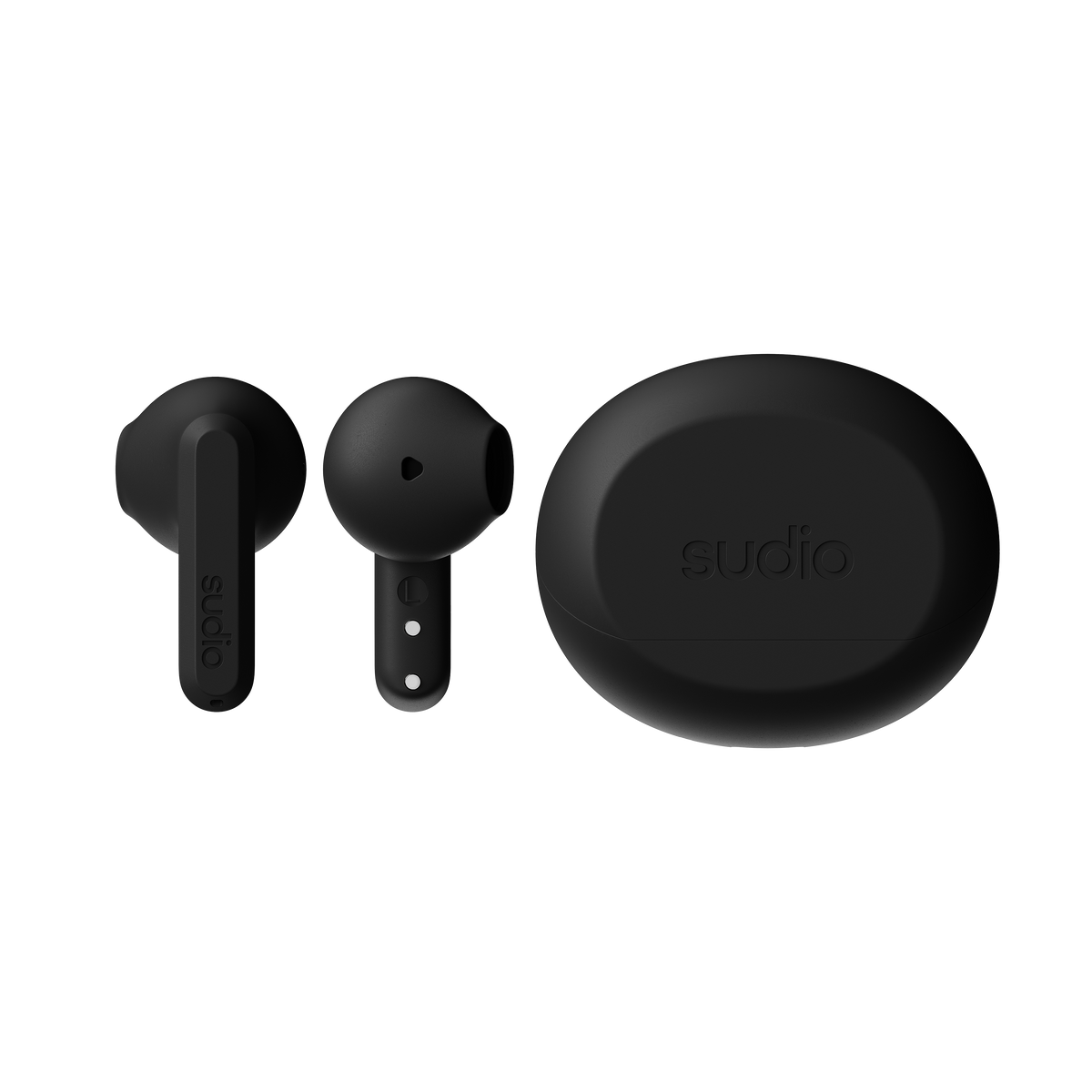 SUDIO A3 True Wireless Earbuds - Black