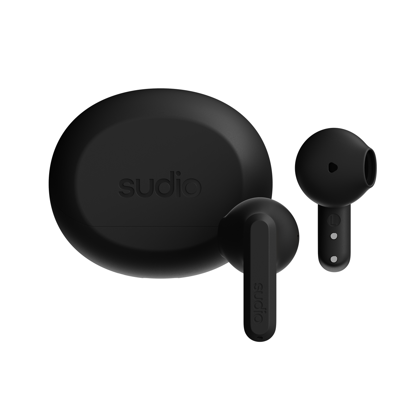 SUDIO A3 True Wireless Earbuds - Black