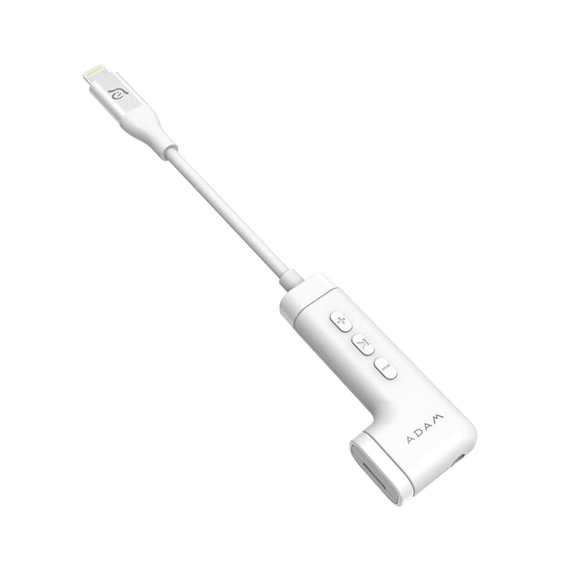 ADAM ELEMENTS iLinio A35L Lightning AUX adapter White – Power