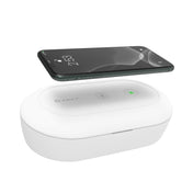 ADAM ELEMENTS Omnia UVC+ Ozone Sterilizer Box with Wireless Charger - White