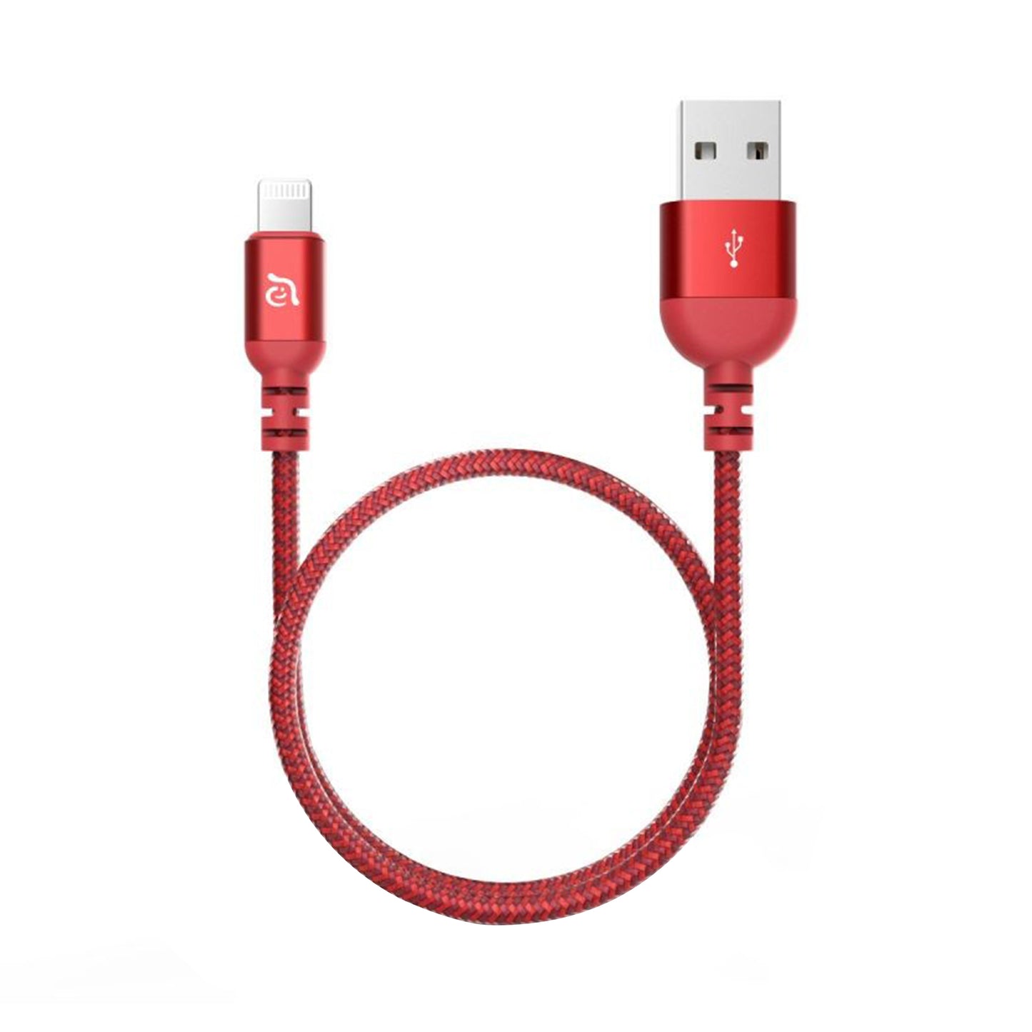 ADAM ELEMENTS Peak III Braided Lightning Cable 1.2m - Red