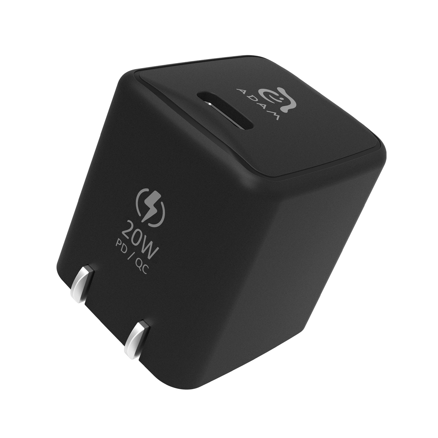 ADAM ELEMENTS Omnia X1 20W USB-C PD Wall Charger - Black