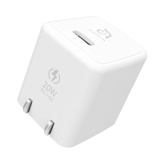 ADAM ELEMENTS Omnia X1 20W USB-C PD Wall Charger - White