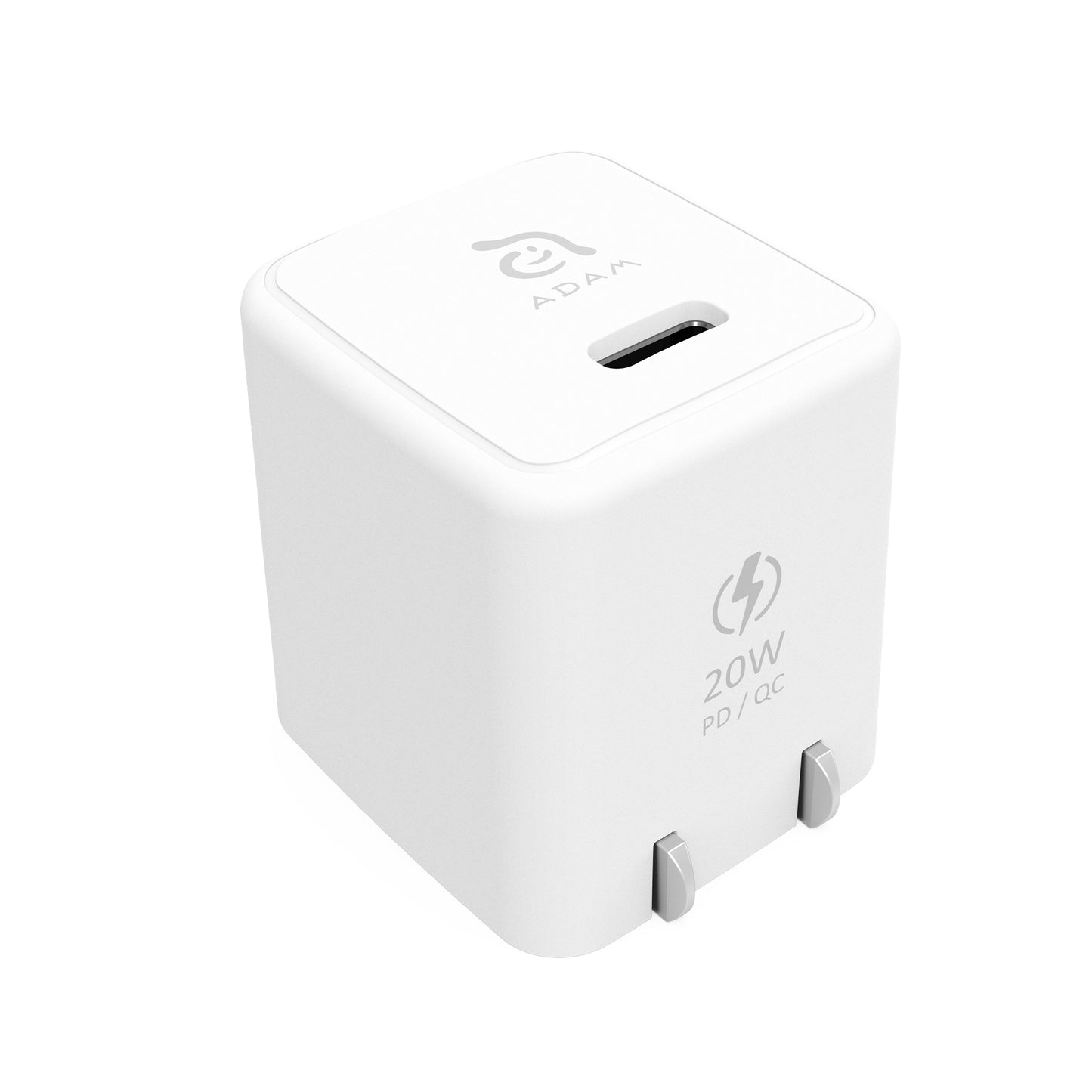 ADAM ELEMENTS Omnia X1 20W USB-C PD Wall Charger - White