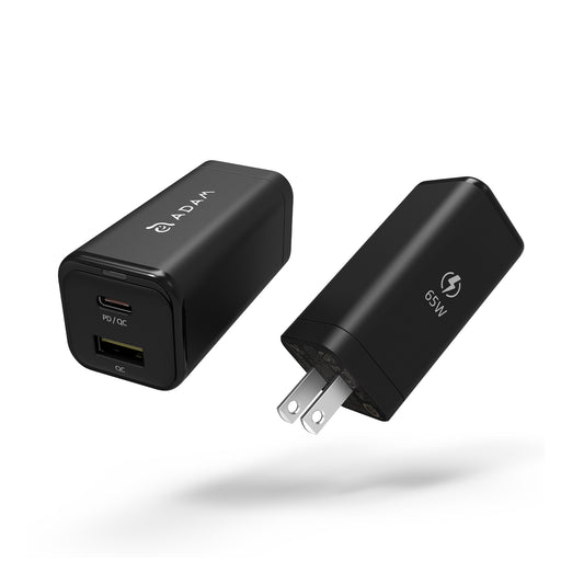 ADAM ELEMENTS Omnia X6A PD 65W GaN Wall Charger - Black