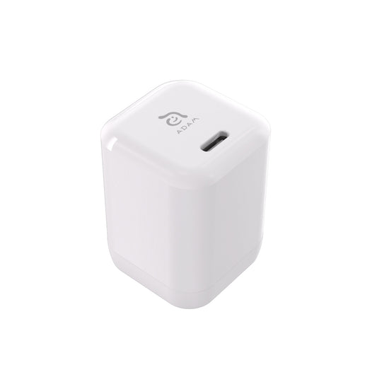 ADAM ELEMENTS Omnia P33 GaN USB-C 33w Wall Charger - White