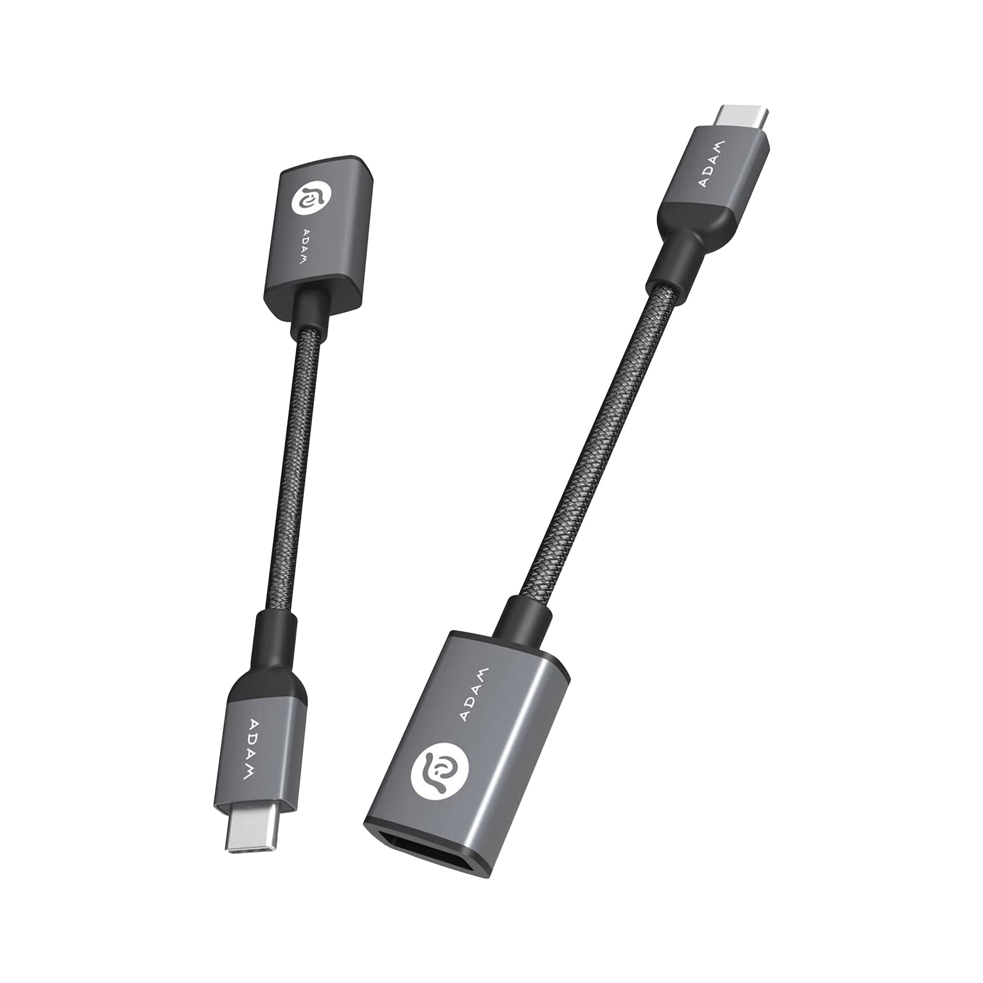 ADAM ELEMENTS USB C To USB Adapter Grey Power Mac Center Adam elements usb c to usb adapter grey power mac center