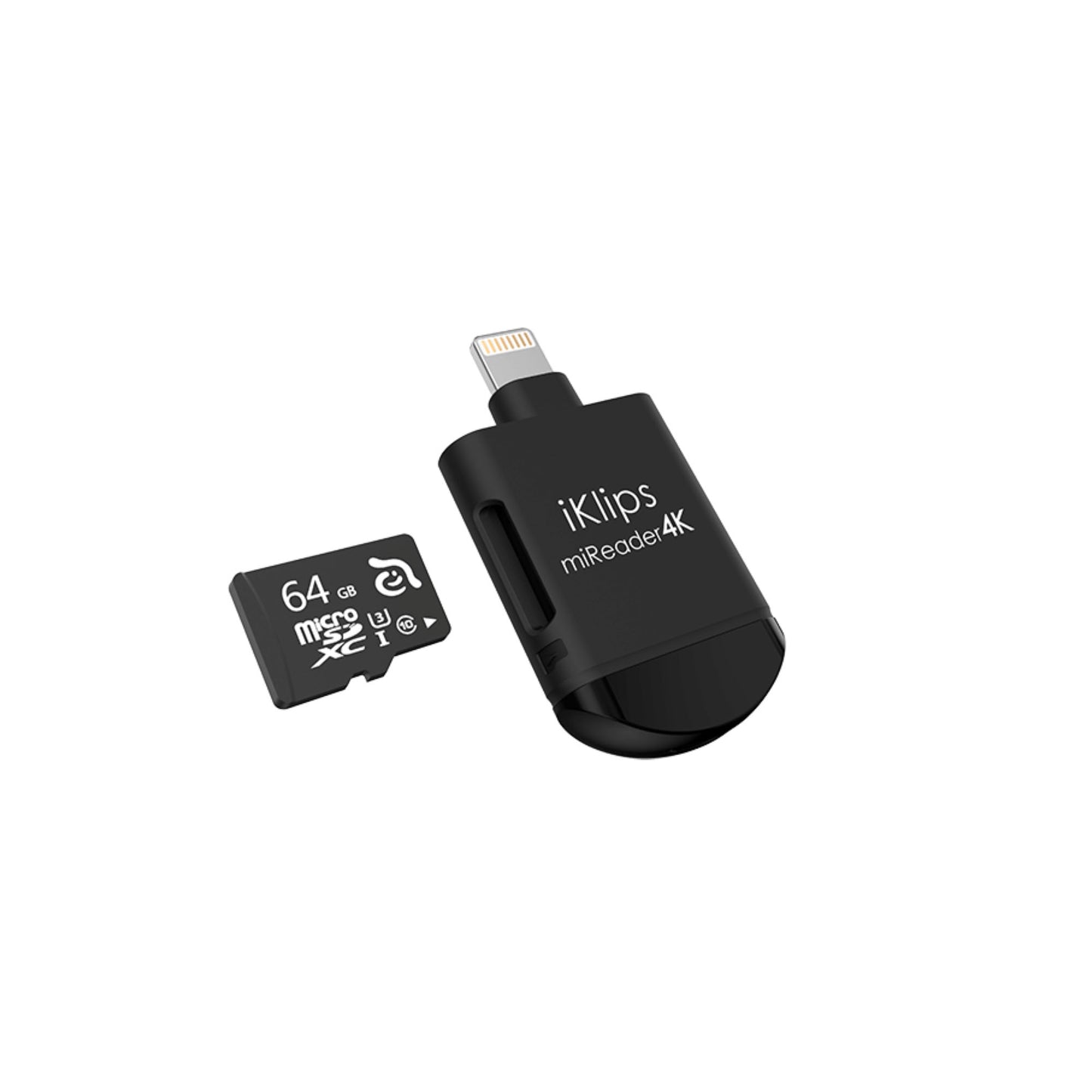 ADAM ELEMENTS iKlips miReader 4K - Black