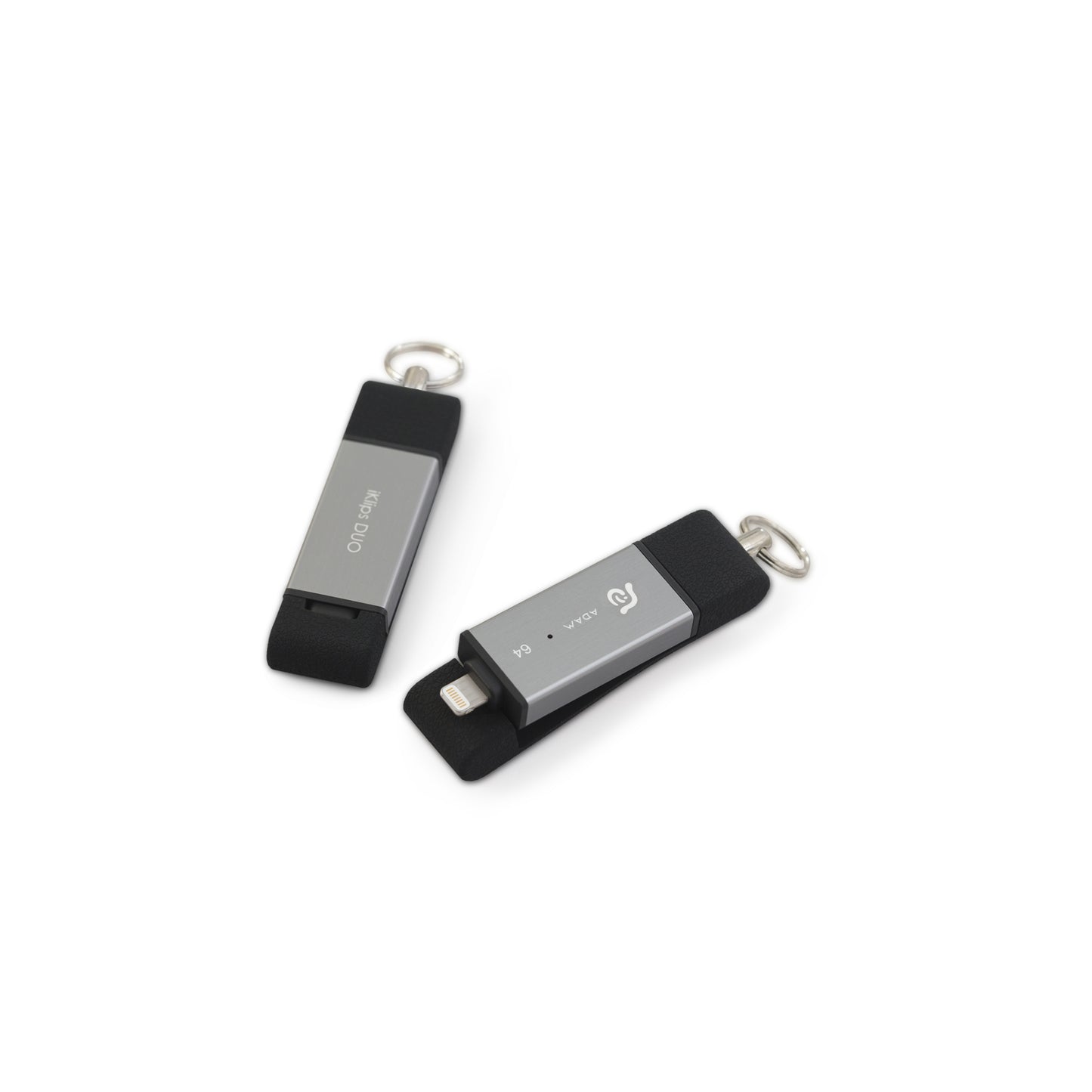 ADAM ELEMENTS iKlips Duo II 64GB - Grey/Black