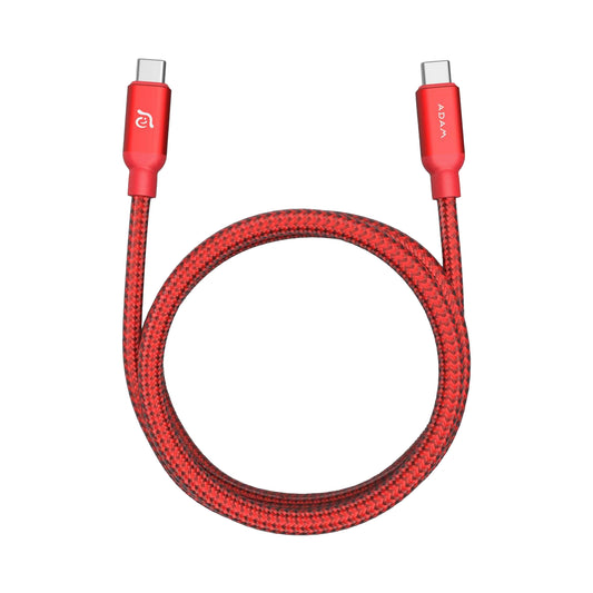 ADAM ELEMENTS Casa C200 USB-C to USB-C 100W Cable - Red